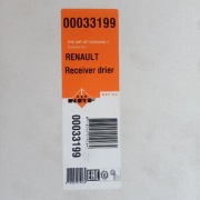 Osuszacz powietrza do klimatyzacji Renault Clio II