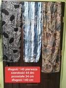 Chusty apaszki PRL trzy sztuki