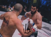 Mamed Khalidov oryginalny autograf KSW MMA! duże zdjęcie 15x21