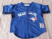 Fajna unikatowa Koszulka bejsbolowa dziecięca Majestic 