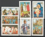 Mongolia 1972 Mi 722-728 malarstwo**czyste