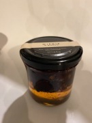 Maliny w miodzie, wiśnie w miodzie, niekremowane, 20% owoców, 160 g