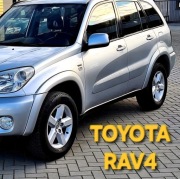 TOYOTA RAV4 II Lift.  Orygin. kpl. alufelg z oponami Michellin i nakrętki.