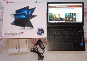 Laptop Techbite Arc 11.6 HD 128 GB Windows 10 Pro 100% OK zestaw FOLIA
