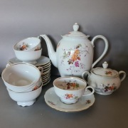 Zestaw do kawy, herbaty, sygnowany BAREUTHER BAVARIA lata 1931-1950