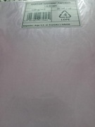 PAPIER karton wizytówkowy ozdobny A4 220g ZESTAW 5 mix kolorów 65 arkuszy