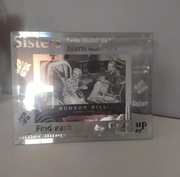 Ramka na zdjęcia vintage szklana lustrzana napisy siostry sisters