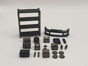 Regał warsztatowy 1/64 diorama Hot Wheels