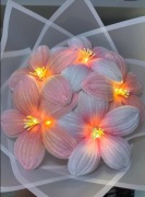 Piękne Świecące Wieczne Lilie -Kwiatowy Handmade WYPRZEDAŻ!