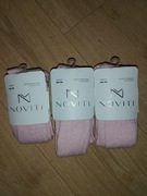 Rajstopy bawełniane prążek  - rozmiary 116-146