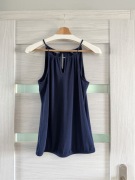 Esprit granatowy top | rozmiar S 36 nowy bez metek