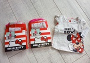 Zestaw 50 56 hello kity Disney bluzka leginsy