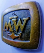 Klamra do PAS MARYNARKA WOJENNA FLOTA MW WSW PRL ZANDARMERIA #10