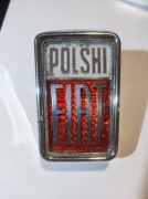 Znak Polski Fiat znaczek przedni