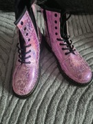 Dr.  Martens Iridescent Shimmer Pink, rozmiar 37 – nowe