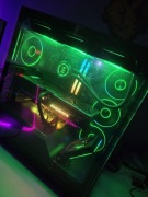 Komputer Gamingowy RTX 4080 SUPER Ryzen 7 7800X3D + 2 monitory