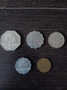 Irackie monety obiegowe z lat 80/90