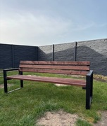 Ławka ogrodowa loft industrial 