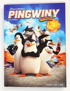PINGWINY Z MADAGASKARU PŁYTA DVD KSIĄŻECZKA