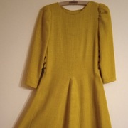 suknia lniana na XV wiek