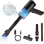 Mini bezprzewodowy ręczny odkurzacz samochodowy z akcesoriami aku 619