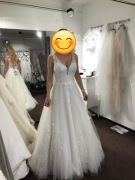 Piękna suknie slubna Justin Alexander styl princes