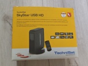 Tuner satelitarny TechniSat SkyStar USB HD – kompletny zestaw