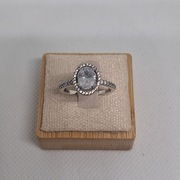 Piękny pierścionek z cyrkoniami S925 Apart By Dziubeka Yes