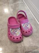 Chodaki crocksy buty z jednorożcem 23/24