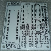 Płytka PCB testera CMOS/NMOS dla procesora Z80
