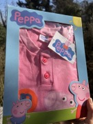 Peppa Pig Premium nowa włoska piżamka dwuczęściowa 7-8 lat