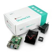 Zestaw justPi z Raspberry Pi 4B WiFi 4GB RAM: karta 32GB + zasilacz + kable