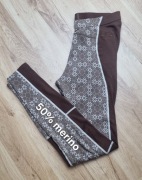 Heldre legginsy termoaktywne 50% merino,50% poliester r M