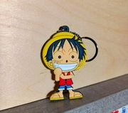Brelok do kluczy elastyczny, gumowy anime One Piece Luffy