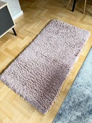 Dywan Shaggy Puffy pudrowy róż, dla dziewczynki, Komfort