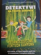 KSIĄŻKA pt.  Detektywi na tropie zdrowia ŁUKASZ RODZEŃ i MATEUSZ RODZEŃ 