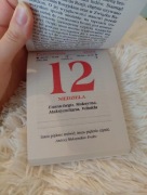 Kartka z kalendarza 2025 na pamiątkę prezent