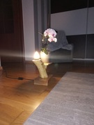 Lampka nocna z drewna