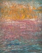 Oryginalny autorski obraz akrylowy "Watery"