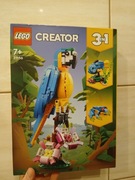 Lego creator 7+ Papuga niebieska NOWE