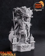 Figurka druk 3D żywica 12K " Godfrey - Elden Ring " - 330 mm