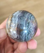 Ametyst kalcyt ** kula 140,5g 46mm Indonezja