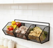 Metalowy organizer do kuchni 