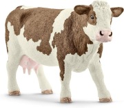 SCHLEICH SLH13801 Krowa Rasy Simentalskiej nowe folia, metki