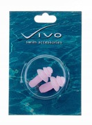 Zatyczki do uszu Vivo silikon B-2002 róż - 4512002