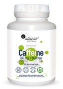 Aliness KOFEINA + GUARANA - Caffeine 200mg z guaraną - 100 kapsułek