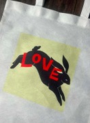 Torebka torba tote bag materiał non woven harry styles 