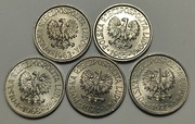 5 gr 1963, 65, 68, 71 i 72 - zestaw 5 monet, mennicze