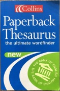 Collins Paperback Thesaurus 