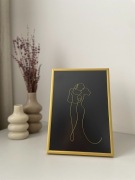 PREZENT ŚLUBNY PAMIĄTKA OBRAZEK Z DRUTU RĘKODZIEŁO